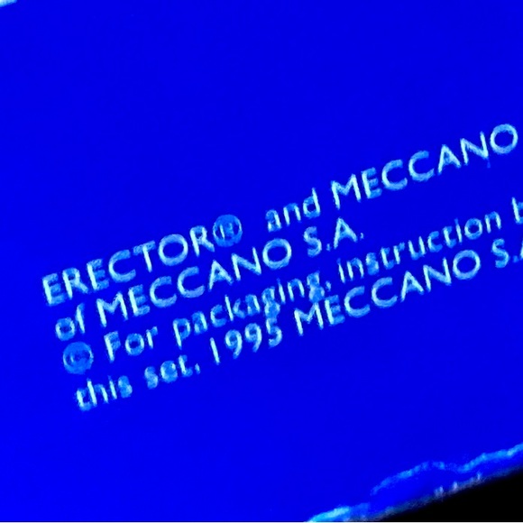 ERECTOR EVOLUTION SET 2 VTG 1995 CONSTRUCTION METAL SYSTEM IN ORIGINAL BOX - Picture 16 of 16